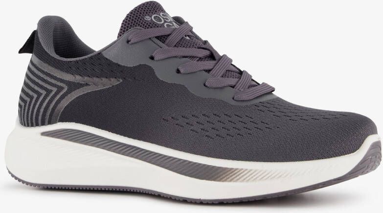 Osaga heren zaalschoenen grijs Uitneembare zool