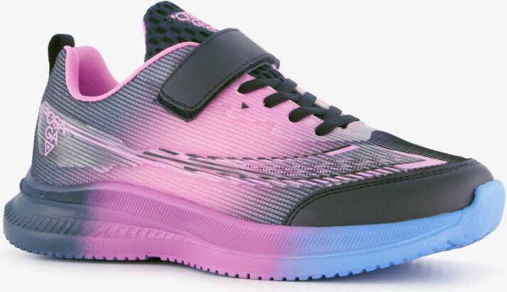 Osaga kinder sportschoenen grijs roze Uitneembare zool