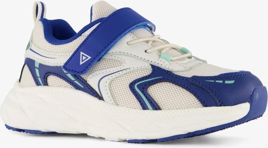 Osaga Blue 2 jongens sportschoenen wit blauw Uitneembare zool