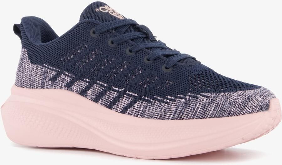 Osaga dames fitnessschoenen blauw roze Uitneembare zool