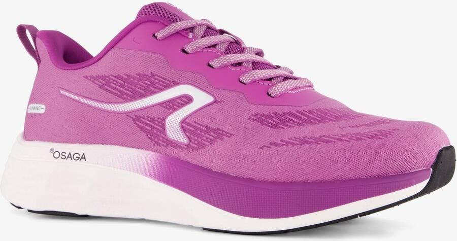 Osaga dames hardloopschoenen roze wit Uitneembare zool