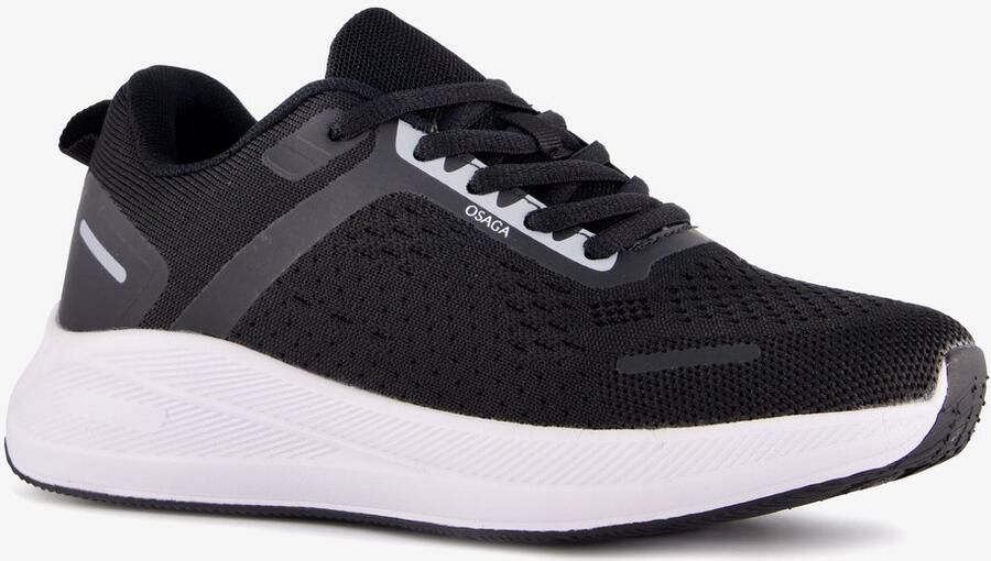 Osaga dames hardloopschoenen zwart Uitneembare zool