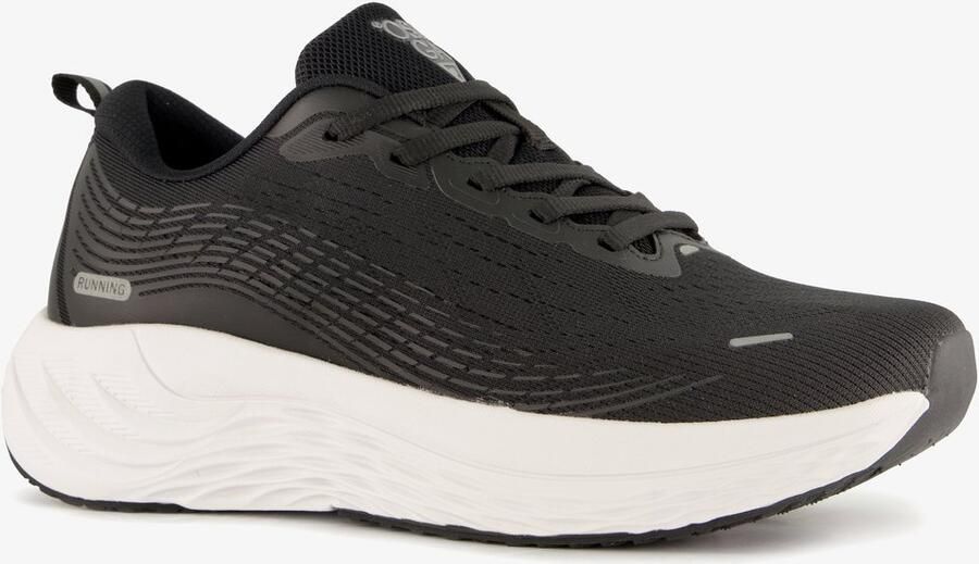 Osaga dames hardloopschoenen zwart wit Uitneembare zool