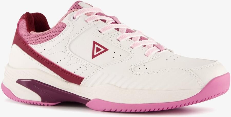 Osaga dames padelschoenen wit roze Uitneembare zool