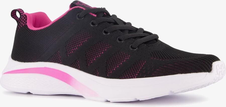 Osaga dames sportschoenen zwart roze Uitneembare zool