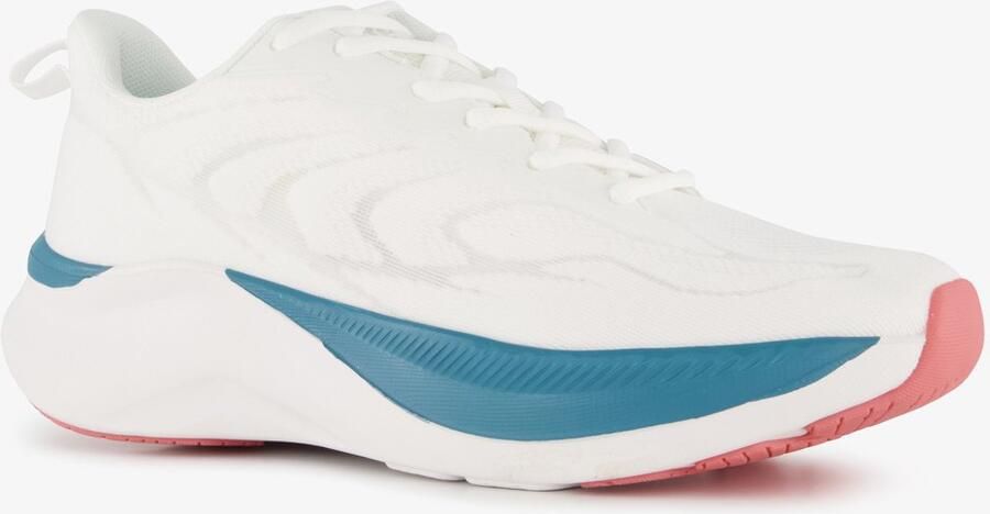 Osaga dames zaalschoenen wit blauw Uitneembare zool