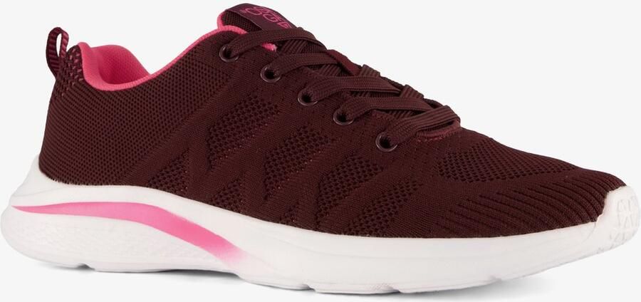 Osaga Flex 2 dames sportschoenen bordeauxrood Uitneembare zool