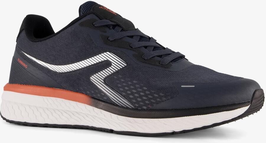 Osaga heren hardloopschoenen blauw oranje Uitneembare zool
