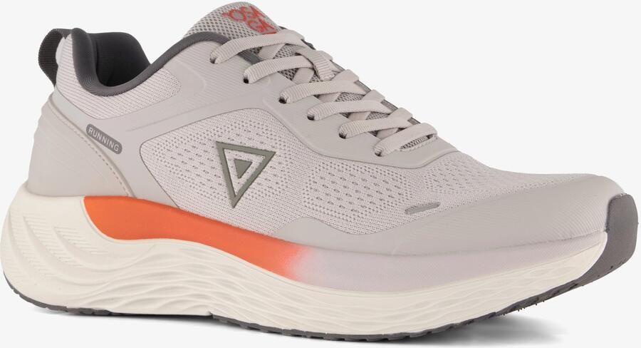 Osaga heren hardloopschoenen grijs Uitneembare zool