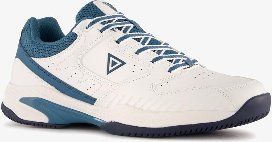 Osaga heren padelschoenen wit blauw Uitneembare zool
