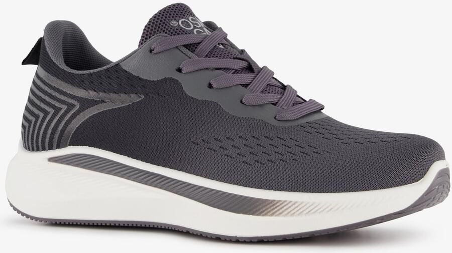 Osaga heren zaalschoenen grijs Uitneembare zool