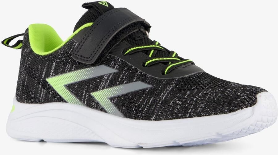 Osaga jongens sportschoenen zwart groen Uitneembare zool