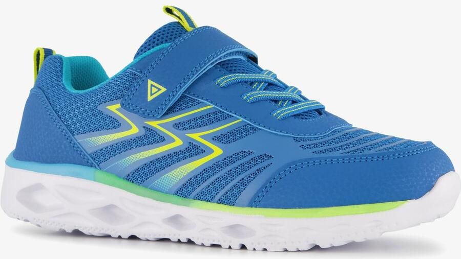 Osaga Dutchy kinder sportschoenen blauw geel Uitneembare zool