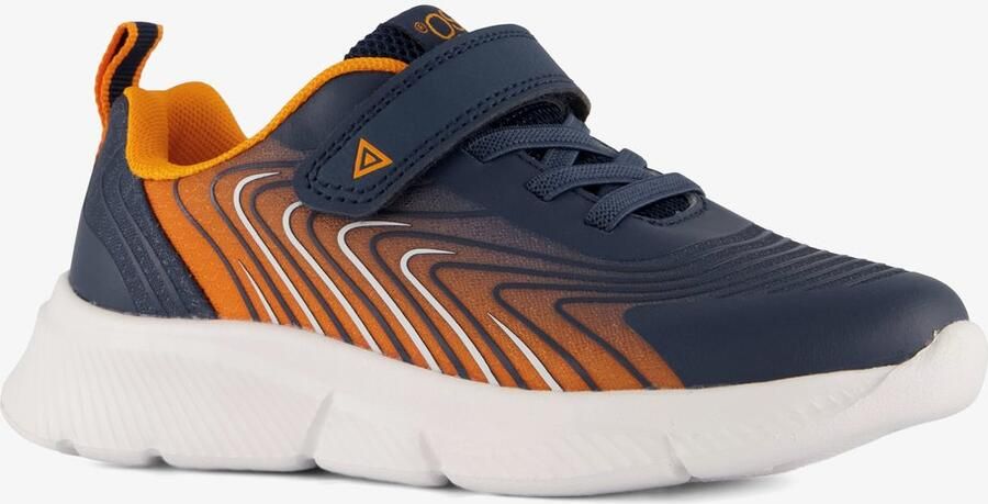 Osaga kinder sportschoenen blauw oranje Uitneembare zool