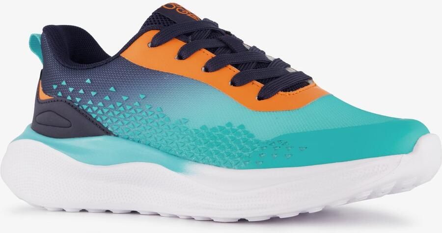 Osaga kinder sportschoenen blauw oranje Uitneembare zool