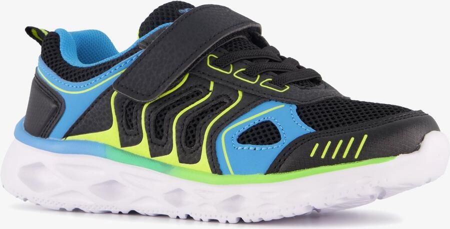 Osaga kinder sportschoenen zwart blauw Uitneembare zool