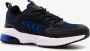 Osaga Rex kinder sportschoenen zwart blauw Uitneembare zool - Thumbnail 1