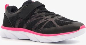 Osaga Sharp meisjes hardloopschoenen zwart Uitneembare zool