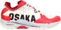 Osaka iDo Dames Sportschoenen Hockey TF (Turf) White Grey Red - Thumbnail 1