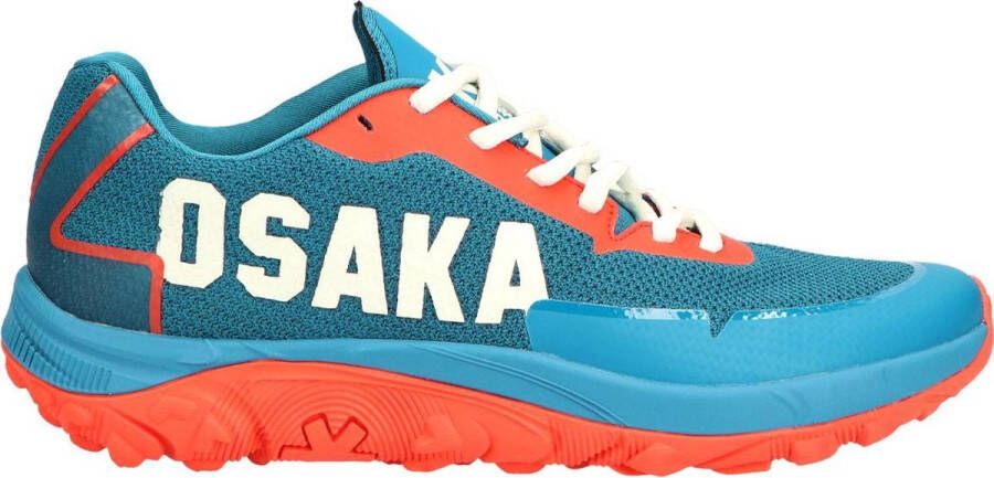Osaka Kai Mk1 Hockeyschoenen Padelschoenen Blauw met Rood Hockey schoenen - Foto 1