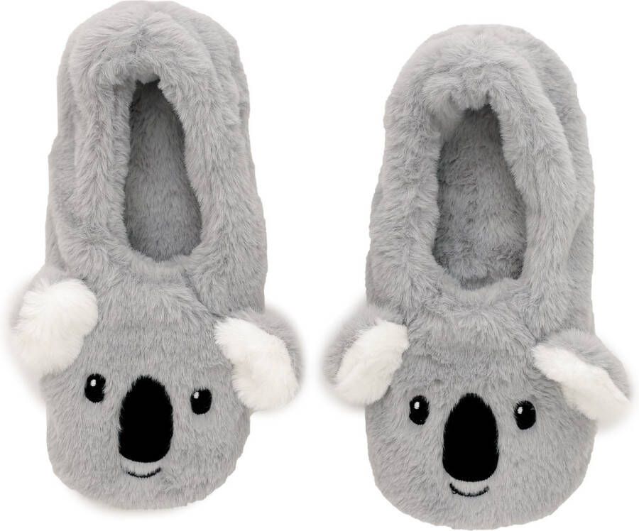 Outdoor Masters B.V. Verwarmde Koala Sloffen Heatpack Magnetron Pantoffels Warme Hot Heat Pack Relax Wintersloffen Winter