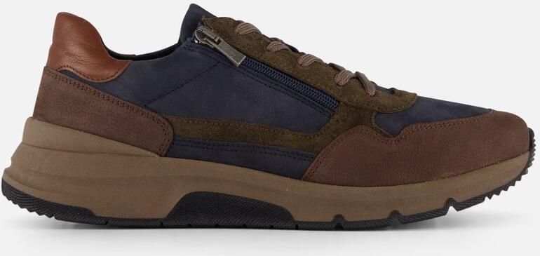 Outfielder Sneakers bruin Nubuck Heren