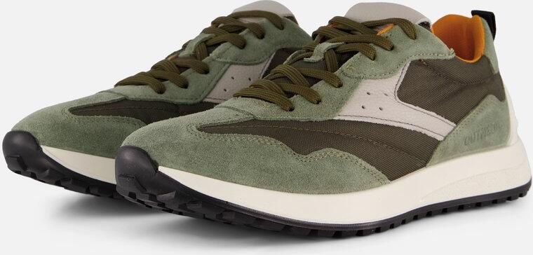 Outfielder Sneakers groen Suéde - Foto 5