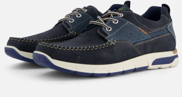 Outfielder Veterschoenen blauw Nubuck