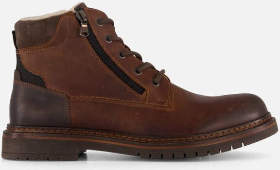 Outfielder Veterschoenen cognac Leer