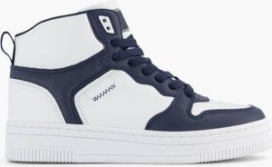 Oxmox Blauw witte hoge sneaker