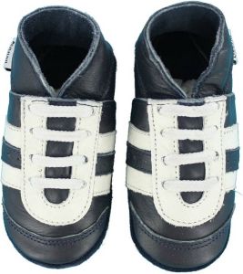 Oxxy babyslofjes sport marine wit