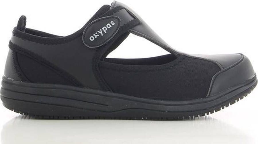 OXYPAS CANDY : Ultrasoepele schoen in lycra Zwart