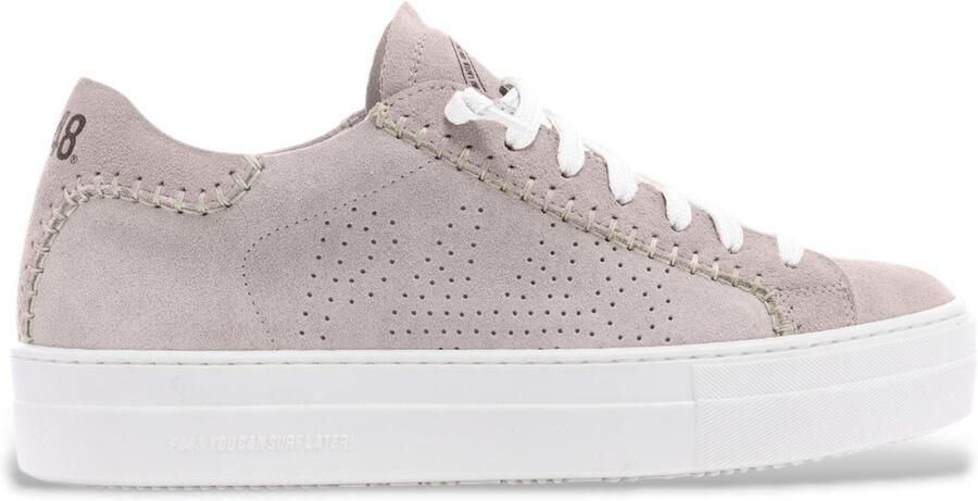 P448 Thea Leren Sneakers