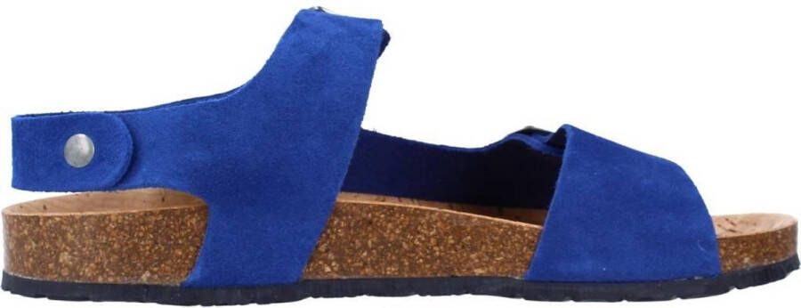 Pablosky Gesp Platte Sandalen Blue Heren