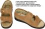 Padders -Dames beige pantoffels - Thumbnail 2