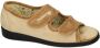 Padders -Dames beige pantoffels - Thumbnail 1