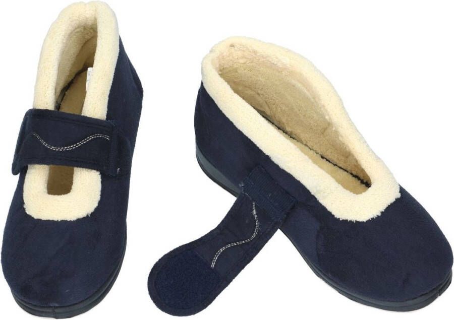 Padders -Dames blauw donker pantoffels