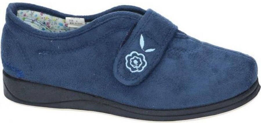 Padders -Dames blauw pantoffels
