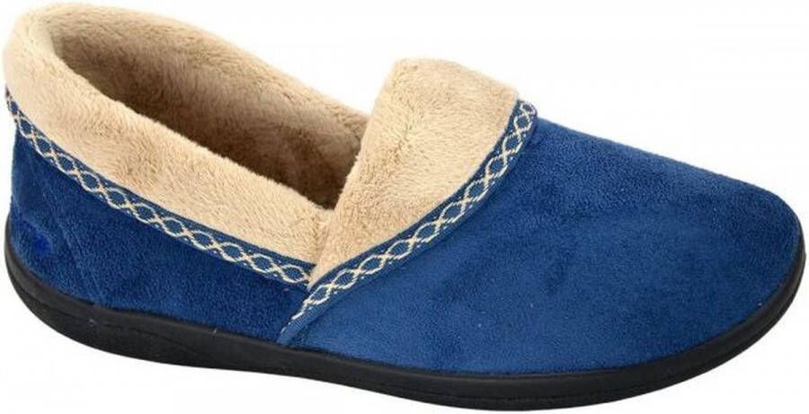 Padders -Dames blauw pantoffels