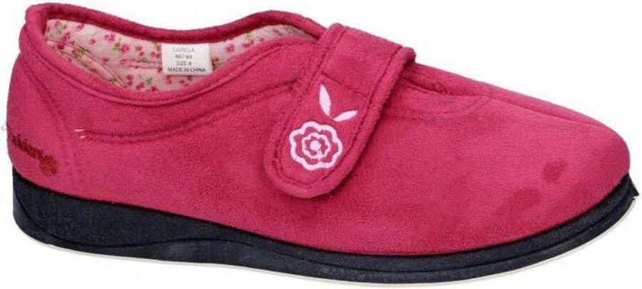 Padders -Dames rood pantoffels