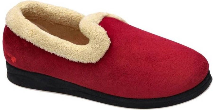 Padders -Dames rood pantoffels