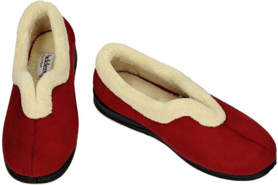Padders -Dames rood pantoffels