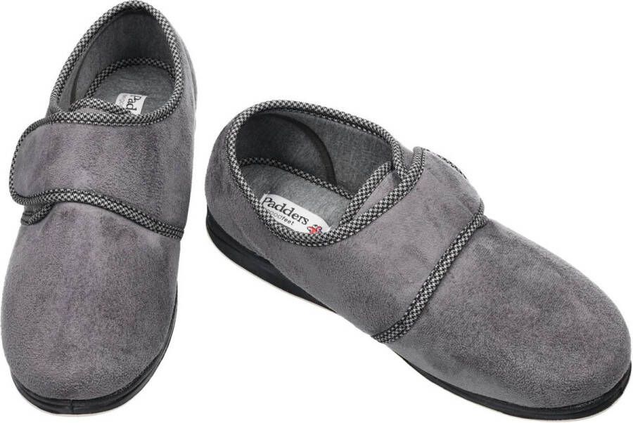 Padders -Heren grijs pantoffels & slippers