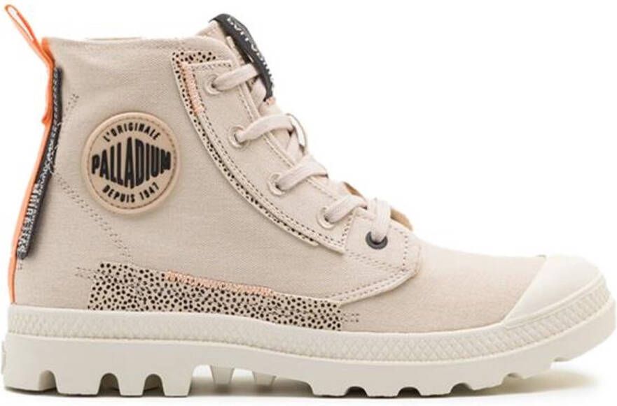 Palladium PAMPA UNDERLAYER Volwassenen Half-hoge schoenen Wit beige - Foto 3
