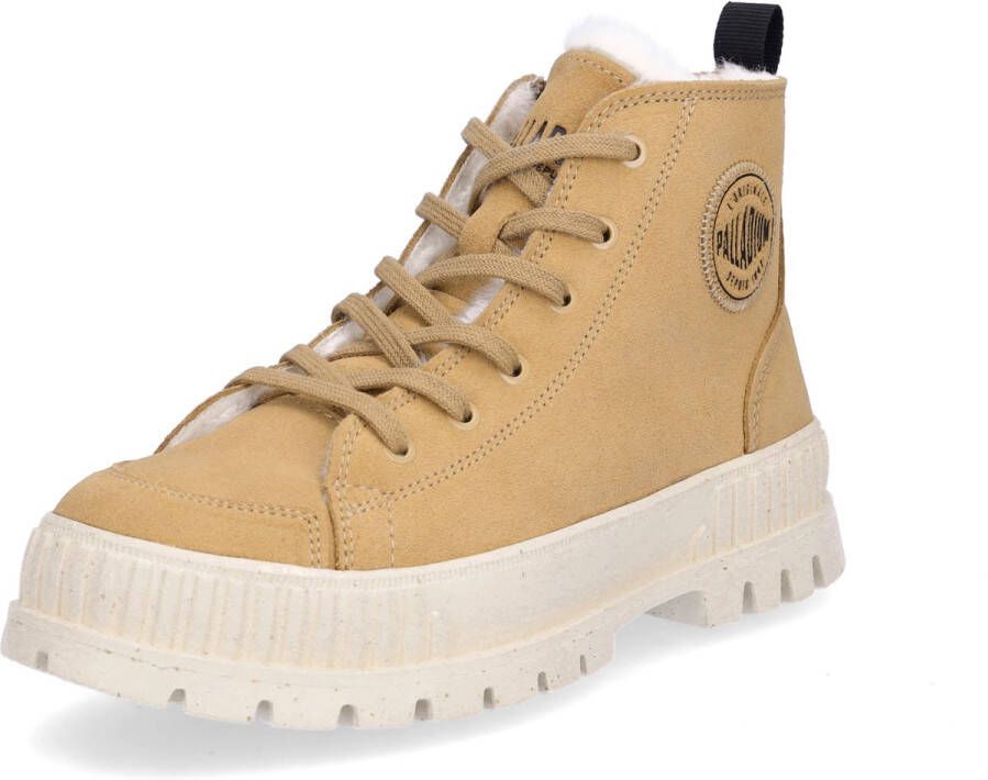 Palladium Pallashock Zip Warm unisex laarzen enkellaars leer 74353-252-M bruin