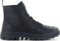 Palladium PAMPA ZIP LTH ESS Volwassenen Vrije tijd half hoogPopulaire Kleur Zwart - Zwart