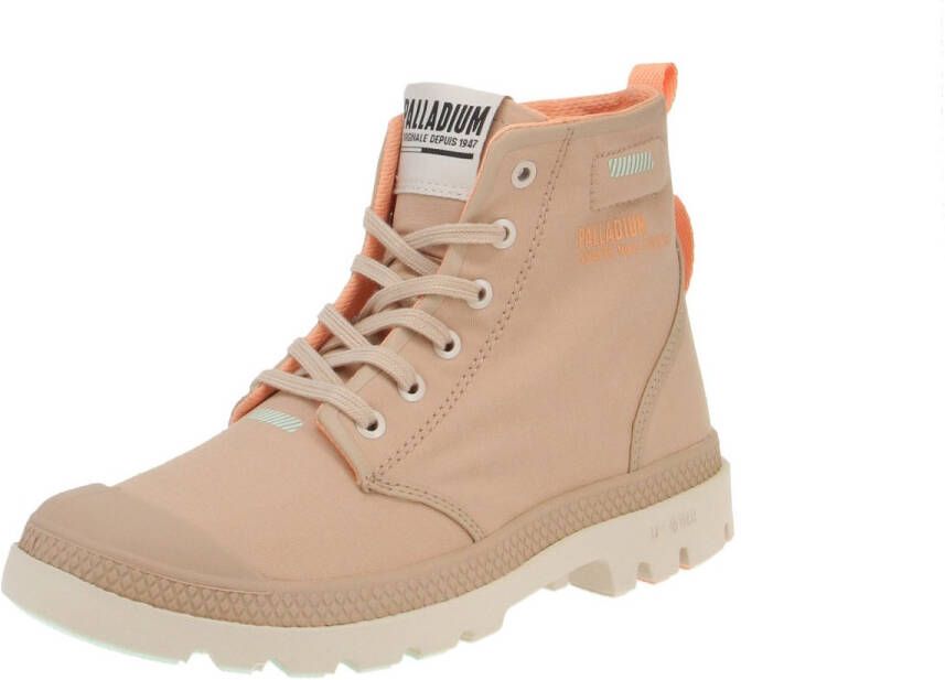 Palladium 79102-235-M Pampa Lite Hi Dameslaarzen Beige-Tan