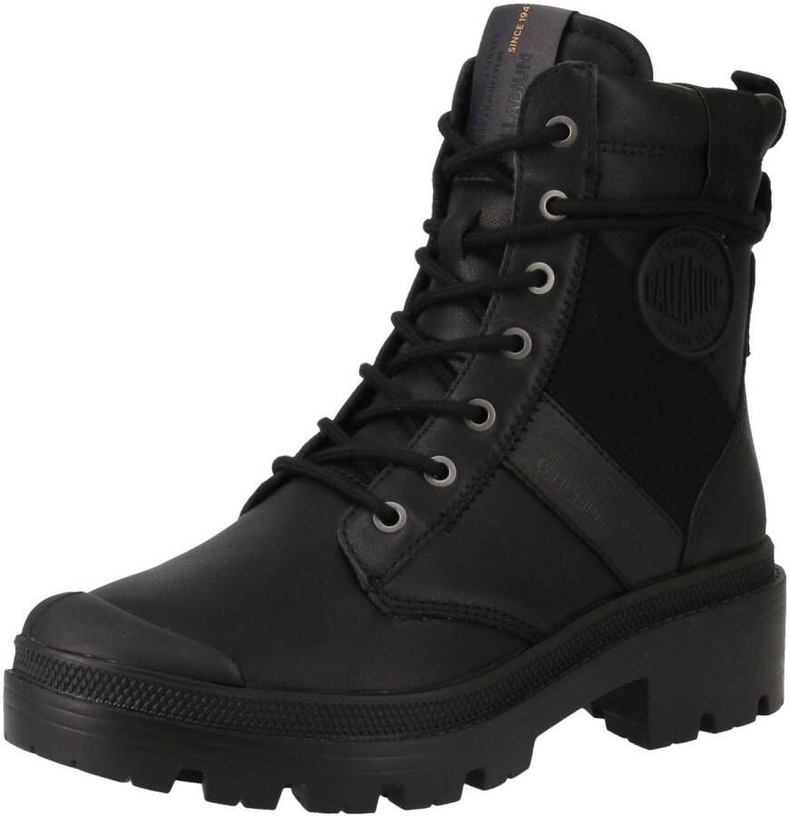 Palladium 94334-008-M Pallabase Duty Lth Dameslaarzen Zwart-M