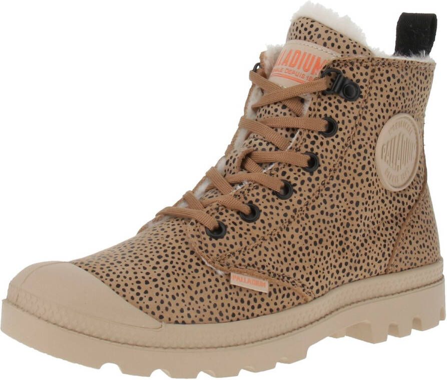 Palladium 95982-268-M Pampa Hi Zip WL Dameslaarzen Lief-Bruin AOP-M