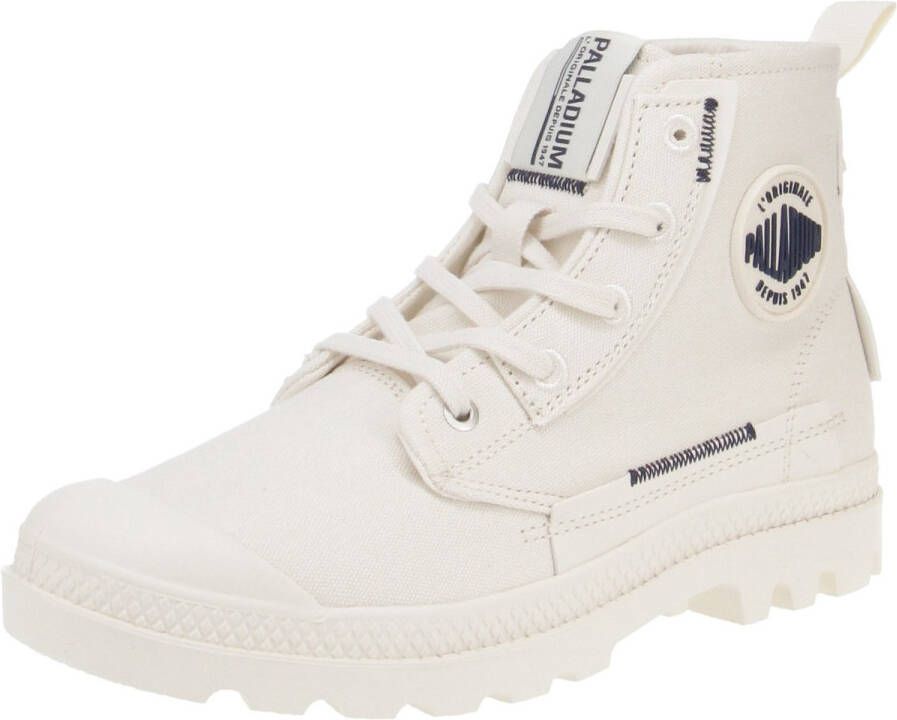 Palladium 99183-180-M Pampa Underlayer Damesschoenen Crème-Wit